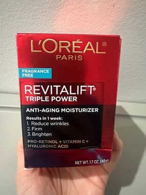 NEW L’Oréal Revitalift Triple Power Anti-Aging Moisturizer